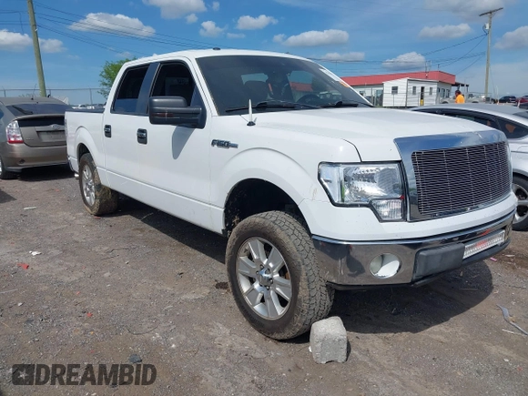 2013 Ford F-150 XL with VIN 1FTFW1CF2DFC17194, listed as a IAAI auction lot 42104978 with 257,406 mi miles. Bid and sale history available at carsss.com. Image 1.
