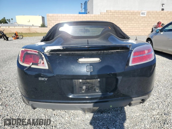 2008 Saturn Sky with VIN 1G8MC35B28Y111905, listed as a Copart auction lot 52822695 with 111,537 mi miles and Clean Title. Bid and sale history available at carsss.com. Image 6.