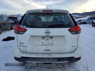 2017 Nissan Rogue SV with VIN KNMAT2MV6HP573601, listed as a Copart auction lot 45117385 with 70,856 mi miles and Salvage Title. Bid and sale history available at carsss.com. Image 6.