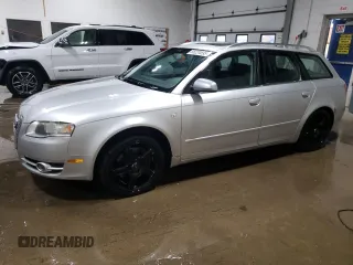 2007 Audi A4 2.0T with VIN WAUKF78E87A178689, listed as a Copart auction lot 88224695 with 244,045 mi miles and Clean Title. Bid and sale history available at carsss.com. Image 1.
