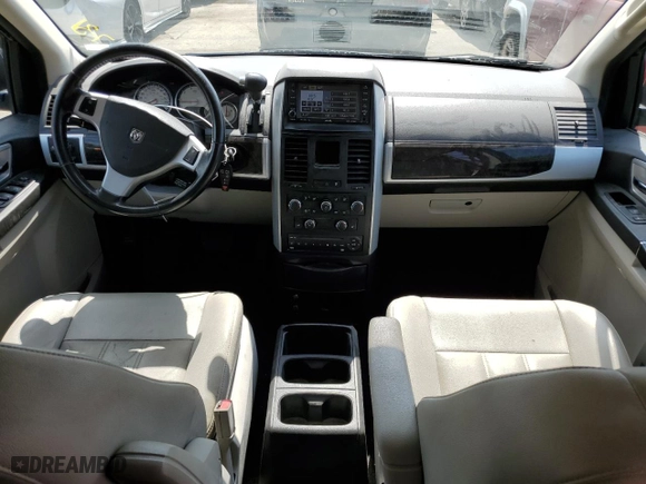2010 Dodge Grand Caravan SXT with VIN 2D4RN5DXXAR168686, listed as a Copart auction lot 65464994 with 123,340 mi miles and Salvage Title. Bid and sale history available at carsss.com. Image 8.