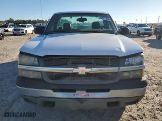 2005 Chevrolet Silverado 1500 Work Truck with VIN 1GCEC14X05Z152177, listed as a Copart auction lot 86987454 with 0 mi miles and Salvage Title. Bid and sale history available at carsss.com. Image 5.