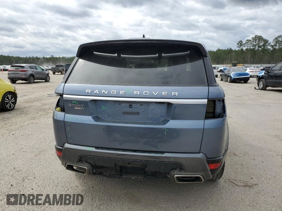 2018 Land Rover Range Rover Sport HSE with VIN SALWR2RV3JA189547, listed as a Copart auction lot 47369325 with 112,741 mi miles and Salvage Title. Bid and sale history available at carsss.com. Image 6.