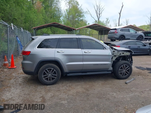 2018 Jeep Grand Cherokee Limited with VIN 1C4RJFBG1JC268346, listed as a IAAI auction lot 42098347 with 74,505 mi miles and . Bid and sale history available at DreamBid. Image 14.