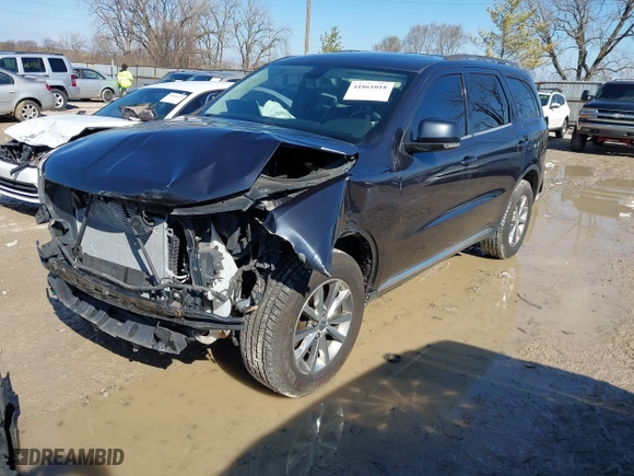 2014 Dodge Durango Limited with VIN 1C4RDJDG9EC475452, listed as a IAAI auction lot 41861018 with 203,417 mi miles. Bid and sale history available at carsss.com. Image 17.