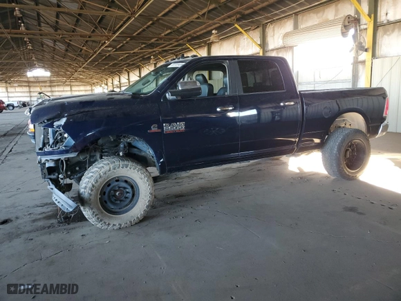 2018 Ram 2500 Laramie with VIN 3C6UR5FL4JG209039, listed as a Copart auction lot 88702485 with 136,726 mi miles and Salvage Title. Bid and sale history available at carsss.com. Image 1.