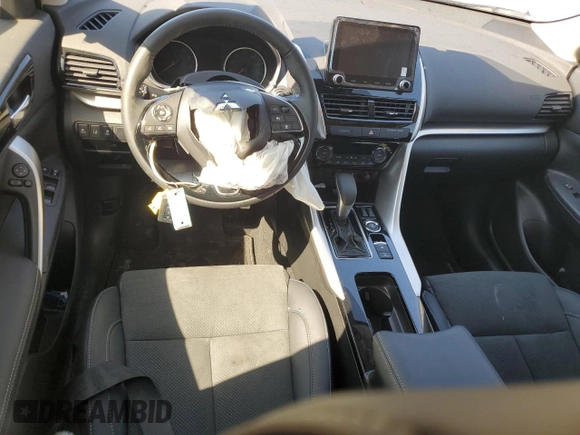 2024 Mitsubishi Eclipse Cross SE with VIN JA4ATWAA9RZ010745, listed as a Copart auction lot 74715824 with 4,165 mi miles and Salvage title. Bid and sale history available at DreamBid. Image 8.