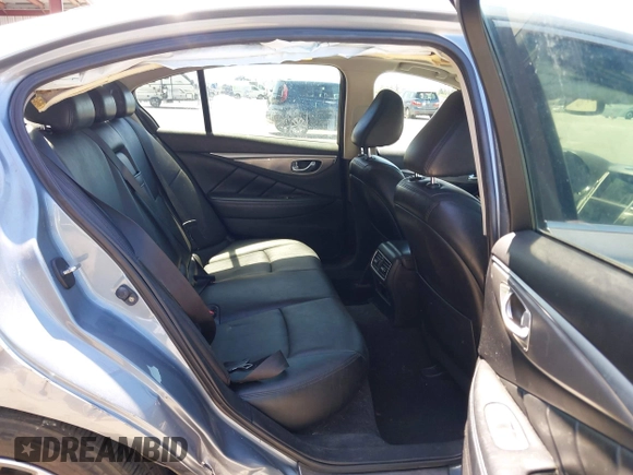 2014 Infiniti Q50 Premium with VIN JN1BV7AP0EM676949, listed as a IAAI auction lot 42684403 with 186,135 mi miles and . Bid and sale history available at DreamBid. Image 8.