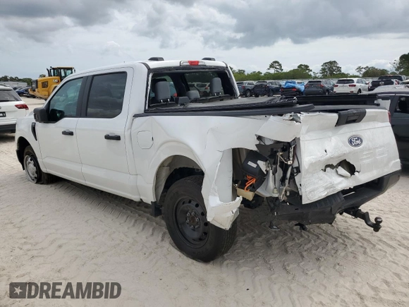 2024 Ford F-150 XL с VIN 1FTEW1KPXRKD74797, выставлен на аукционе Copart как лот 55007315 с пробегом 18 108 миль миль и Списание • Salvage title. История ставок и продаж доступна на DreamBid. Изображение 2.