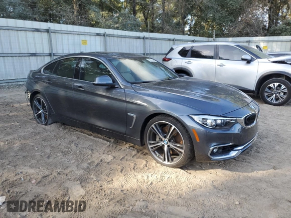 2019 BMW 4 Series 440i z VIN WBA4J5C56KBM65695, wystawiony jako Copart lot #78271404 z przebiegiem 57 283 mil mil oraz Szkoda całkowita • Salvage title. Historia ofert i sprzedaży dostępna na DreamBid. Obrazek 4.