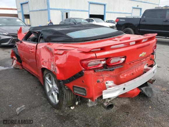 2023 Chevrolet Camaro 1LT with VIN 1G1FB3DX6P0140327, listed as a Copart auction lot 39565494 with 0 mi miles and Non Repairable. Bid and sale history available at carsss.com. Image 2.