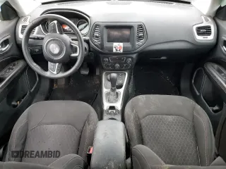 2020 Jeep Compass Sport with VIN 3C4NJDAB4LT167012, listed as a Copart auction lot 54540555 with 196,636 mi miles and Salvage title. Bid and sale history available at DreamBid. Image 8.