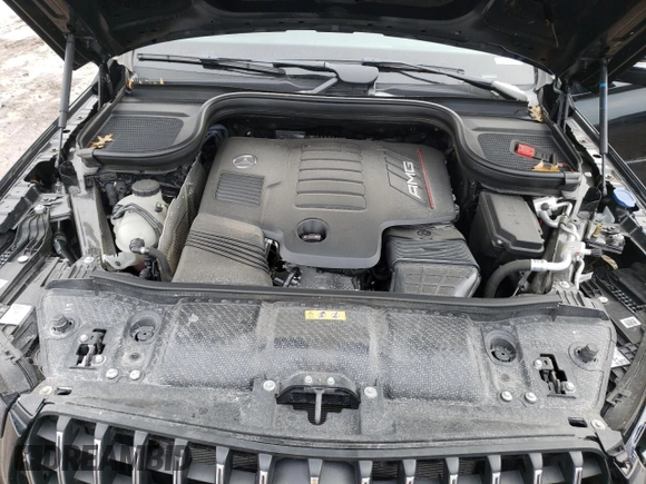 2023 Mercedes-Benz GLE 53 AMG with VIN 4JGFD6BB8PA858560, listed as a Copart auction lot 44594625 with 11,851 mi miles and Salvage title. Bid and sale history available at DreamBid. Image 12.
