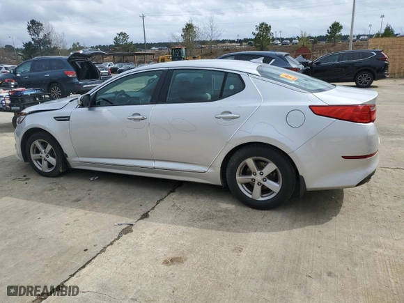 2015 Kia Optima LX with VIN 5XXGM4A75FG351967, listed as a Copart auction lot 49846325 with 147,562 mi miles and Salvage Title. Bid and sale history available at carsss.com. Image 2.