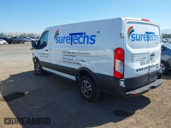 2021 Ford Transit with VIN 1FTBR1YG6MKA39997, listed as a IAAI auction lot 42228463 with 38,559 mi miles and . Bid and sale history available at DreamBid. Image 3.