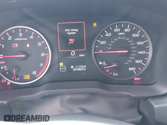 2023 Subaru WRX Premium с VIN JF1VBAF64P9815203, выставлен на аукционе IAAI как лот 42486767 с пробегом 30 985 миль миль и . История ставок и продаж доступна на DreamBid. Изображение 15.