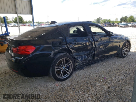 2015 BMW 4 Series 428i with VIN WBA4A9C5XFD416498, listed as a Copart auction lot 63570155 with 114,848 mi miles and Clean title. Bid and sale history available at DreamBid. Image 3.