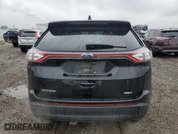 2018 Ford Edge SE with VIN 2FMPK4G95JBC25384, listed as a Copart auction lot 59168015 with 136,817 mi miles and Salvage title. Bid and sale history available at DreamBid. Image 6.
