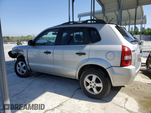 2006 Hyundai Tucson GL with VIN KM8JM12B46U461583, listed as a Copart auction lot 51854405 with 146,951 mi miles and Salvage Title. Bid and sale history available at carsss.com. Image 2.