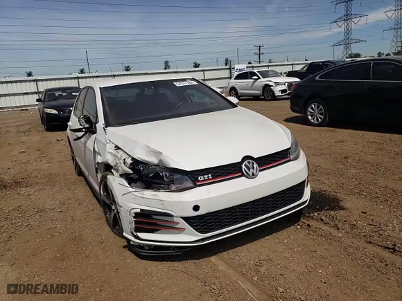 2018 Volkswagen Golf GTI S with VIN 3VW447AU2JM279270, listed as a Copart auction lot 70449244 with NaN miles and Salvage Title. Bid and sale history available at carsss.com. Image 10.