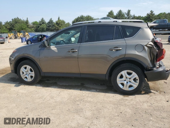 2015 Toyota RAV4 LE z VIN JTMBFREV8FD138497, wystawiony jako Copart lot #60345825 z przebiegiem 62 188 mil mil oraz Szkoda całkowita • Salvage title. Historia ofert i sprzedaży dostępna na DreamBid. Obrazek 2.