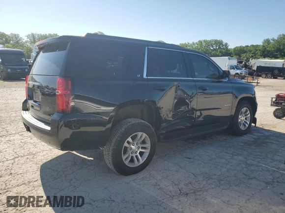 2018 Chevrolet Tahoe LT z VIN 1GNSCBKC5JR341076, wystawiony jako Copart lot #57123295 z przebiegiem 134 055 mil mil oraz Szkoda całkowita • Salvage title. Historia ofert i sprzedaży dostępna na DreamBid. Obrazek 3.