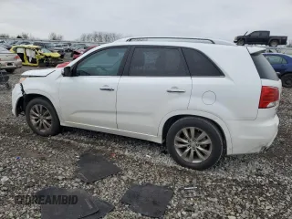 2011 Kia Sorento SX with VIN 5XYKW4A28BG164365, listed as a Copart auction lot 86365784 with 167,961 mi miles and Non Repairable. Bid and sale history available at carsss.com. Image 2.