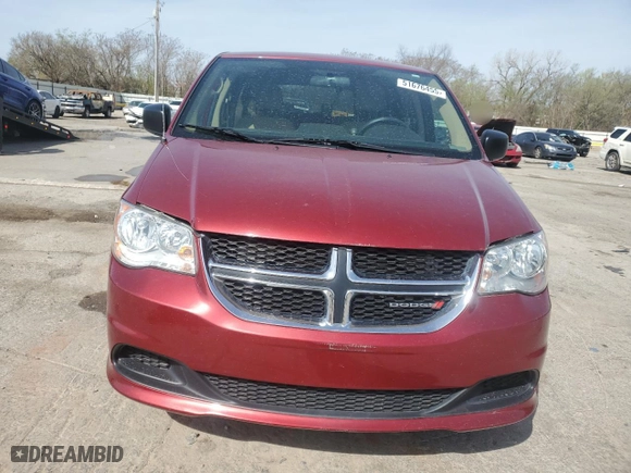 2015 Dodge Grand Caravan American Value Pkg with VIN 2C4RDGBG2FR615727, listed as a Copart auction lot 51676455 with 106,667 mi miles and Salvage Title. Bid and sale history available at carsss.com. Image 5.