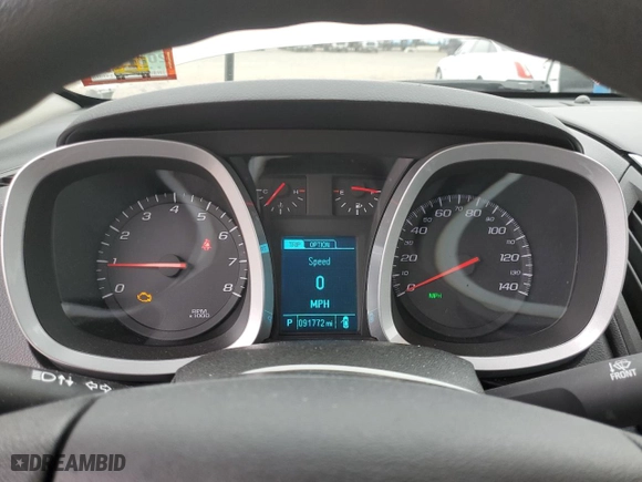 2013 Chevrolet Equinox LS with VIN 2GNFLCEK6D6175743, listed as a Copart auction lot 52779055 with 91,772 mi miles and Clean Title. Bid and sale history available at carsss.com. Image 9.