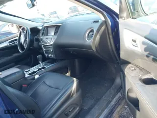 2019 Nissan Pathfinder SV with VIN 5N1DR2MM1KC612656, listed as a IAAI auction lot 40863170 with 64,769 mi miles. Bid and sale history available at carsss.com. Image 5.