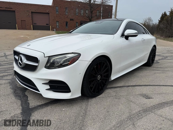 2018 Mercedes-Benz E 400 with VIN WDD1J6FB9JF021107, listed as a Copart auction lot 56613265 with 92,545 mi miles and Clean Title. Bid and sale history available at DreamBid. Image 2.