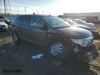 2010 Ford Edge SEL with VIN 2FMDK3JC1ABA48768, listed as a Copart auction lot 47838175 with 88,660 mi miles and Salvage Title. Bid and sale history available at carsss.com. Image 4.