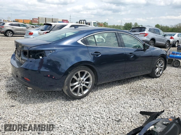 2015 Mazda 6 i Grand Touring with VIN JM1GJ1W58F1198480, listed as a Copart auction lot 53644765 with 103,642 mi miles and Salvage Title. Bid and sale history available at carsss.com. Image 3.