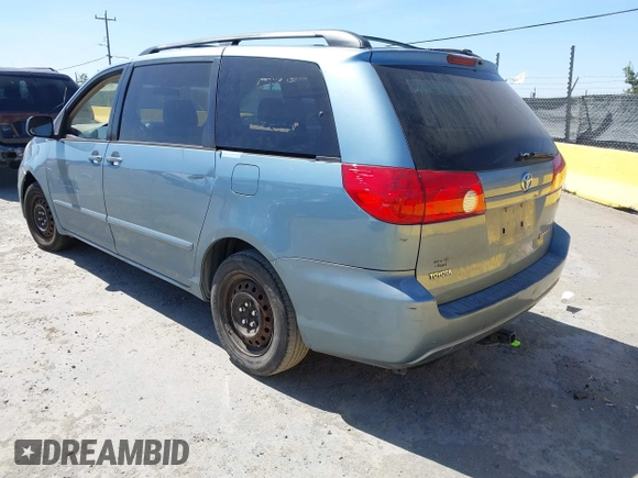 2006 Toyota Sienna CE z VIN 5TDZA23C36S453203, wystawiony jako IAAI lot #42572930 z przebiegiem 179 815 mil mil oraz . Historia ofert i sprzedaży dostępna na DreamBid. Obrazek 3.