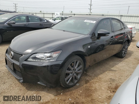 2014 Lexus GS 350 with VIN JTHCE1BL6E5023156, listed as a Copart auction lot 60326275 with 133,005 mi miles and Salvage title. Bid and sale history available at DreamBid. Image 1.