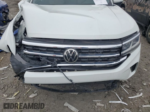 2022 Volkswagen Atlas SE с VIN 1V2JE2CA5NC205078, выставлен на аукционе Copart как лот 81127324 с пробегом Не указан миль и Списание • Salvage title. История ставок и продаж доступна на DreamBid. Изображение 12.