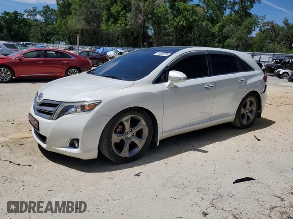 2013 Toyota Venza LE with VIN 4T3BK3BB7DU078215, listed as a Copart auction lot 52984985 with 216,659 mi miles and Salvage Title. Bid and sale history available at DreamBid. Image 1.