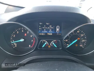 2017 Ford Escape SE with VIN 1FMCU9GD2HUB71458, listed as a Copart auction lot 41383445 with 143,125 mi miles and Salvage Title. Bid and sale history available at carsss.com. Image 9.