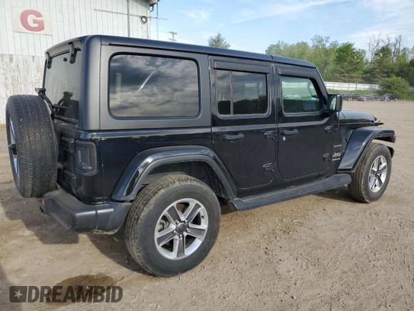 2023 Jeep Wrangler Sahara z VIN 1C4HJXEG7PW520699, wystawiony jako Copart lot #58273215 z przebiegiem 37 343 mil mil oraz Czysty tytuł • Clean title. Historia ofert i sprzedaży dostępna na DreamBid. Obrazek 3.