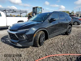 2023 Chevrolet Blazer LT with VIN 3GNKBDRS1PS101461, listed as a Copart auction lot 79771004 with 24,483 mi miles and Salvage title. Bid and sale history available at DreamBid. Image 1.