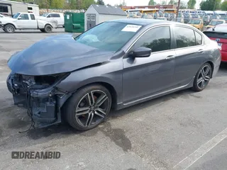2016 Honda Accord Sport with VIN 1HGCR2F57GA127299, listed as a IAAI auction lot 42028396 with 122,956 mi miles and . Bid and sale history available at DreamBid. Image 18.