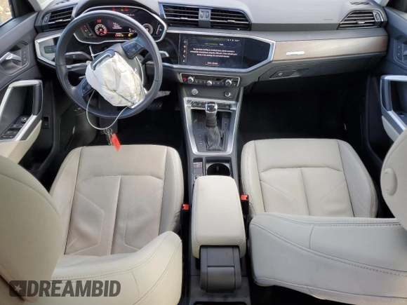 2019 Audi Q3 S line Premium Plus with VIN WA1EECF38K1079970, listed as a Copart auction lot 86531604 with 67,670 mi miles and Salvage Title. Bid and sale history available at carsss.com. Image 8.