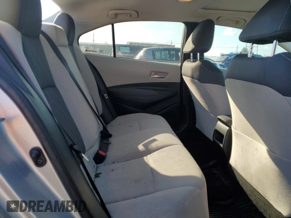 2020 Toyota Corolla LE with VIN JTDHPRAEXLJ027105, listed as a Copart auction lot 50351265 with 93,251 mi miles and Salvage Title. Bid and sale history available at carsss.com. Image 10.