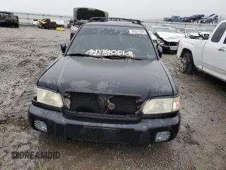 2001 Subaru Forester S w/Premium Pkg with VIN JF1SF65611H730807, listed as a Copart auction lot 84241384 with 221,698 mi miles and Salvage Title. Bid and sale history available at carsss.com. Image 5.