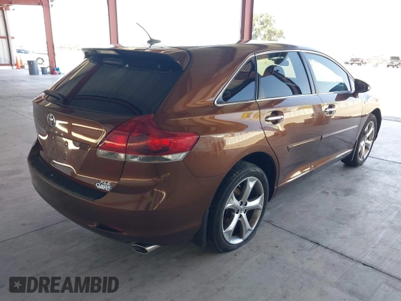2014 Toyota Venza LE with VIN 4T3ZK3BB3EU069253, listed as a IAAI auction lot 40963924 with 107,430 mi miles and . Bid and sale history available at DreamBid. Image 4.