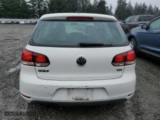 2011 Volkswagen Golf TDI with VIN WVWDM7AJ0BW329979, listed as a Copart auction lot 86298914 with 89,821 mi miles and Salvage Title. Bid and sale history available at carsss.com. Image 6.