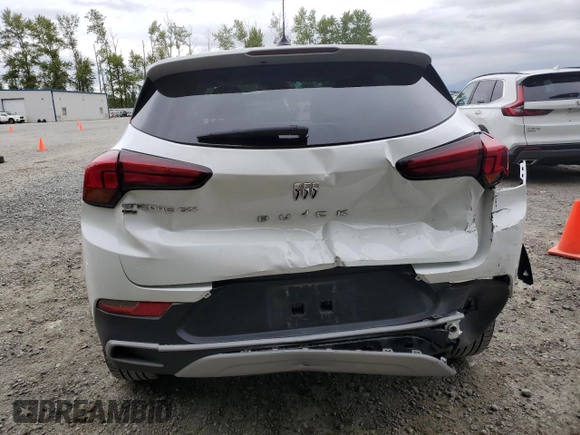 2025 Buick Encore GX Preferred with VIN KL4AMCSLXSB127003, listed as a Copart auction lot 56205685 with 7,426 mi miles and Clean title. Bid and sale history available at DreamBid. Image 6.