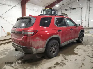 2024 Honda Pilot TrailSport with VIN 5FNYG1H64RB045051, listed as a Copart auction lot 41890965 with 16,470 mi miles and Salvage Title. Bid and sale history available at carsss.com. Image 3.