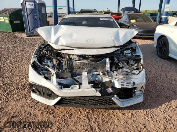 2018 Honda Civic EX с VIN SHHFK7H55JU201617, выставлен на аукционе Copart как лот 58770955 с пробегом 72 390 миль миль и Списание • Salvage title. История ставок и продаж доступна на DreamBid. Изображение 5.