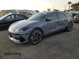 2023 Hyundai IONIQ 6 SEL with VIN KMHM34ACXPA024167, listed as a Copart auction lot 85231654 with 72,452 mi miles and Salvage Title. Bid and sale history available at carsss.com. Image 1.